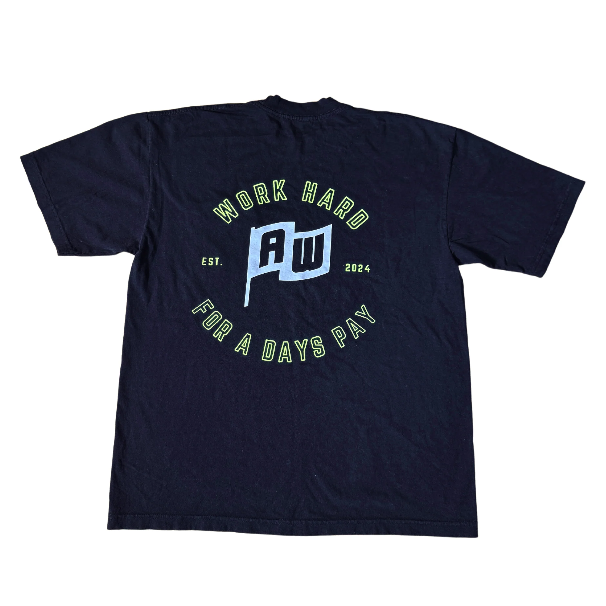 Days Pay Black Pocket T Shirt - Image 3