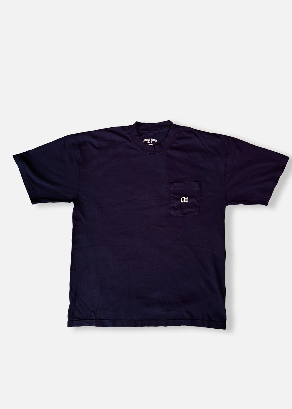 Days Pay Pocket Navy T Shirt - Image 3