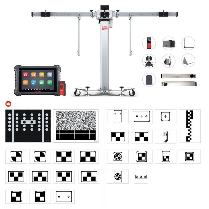Autel ADAS LDW Calibration System with MS906PRO ADAS Tablet