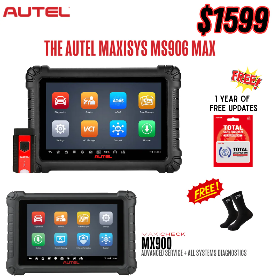 Autel MS906MAX & MX900 Automotive Diagnostic Kit