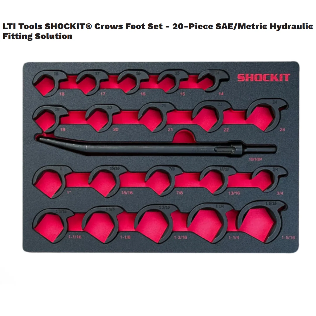 Bi-Directional Air Hammer & ShockIt Crows Foot Set BOGO - Image 4