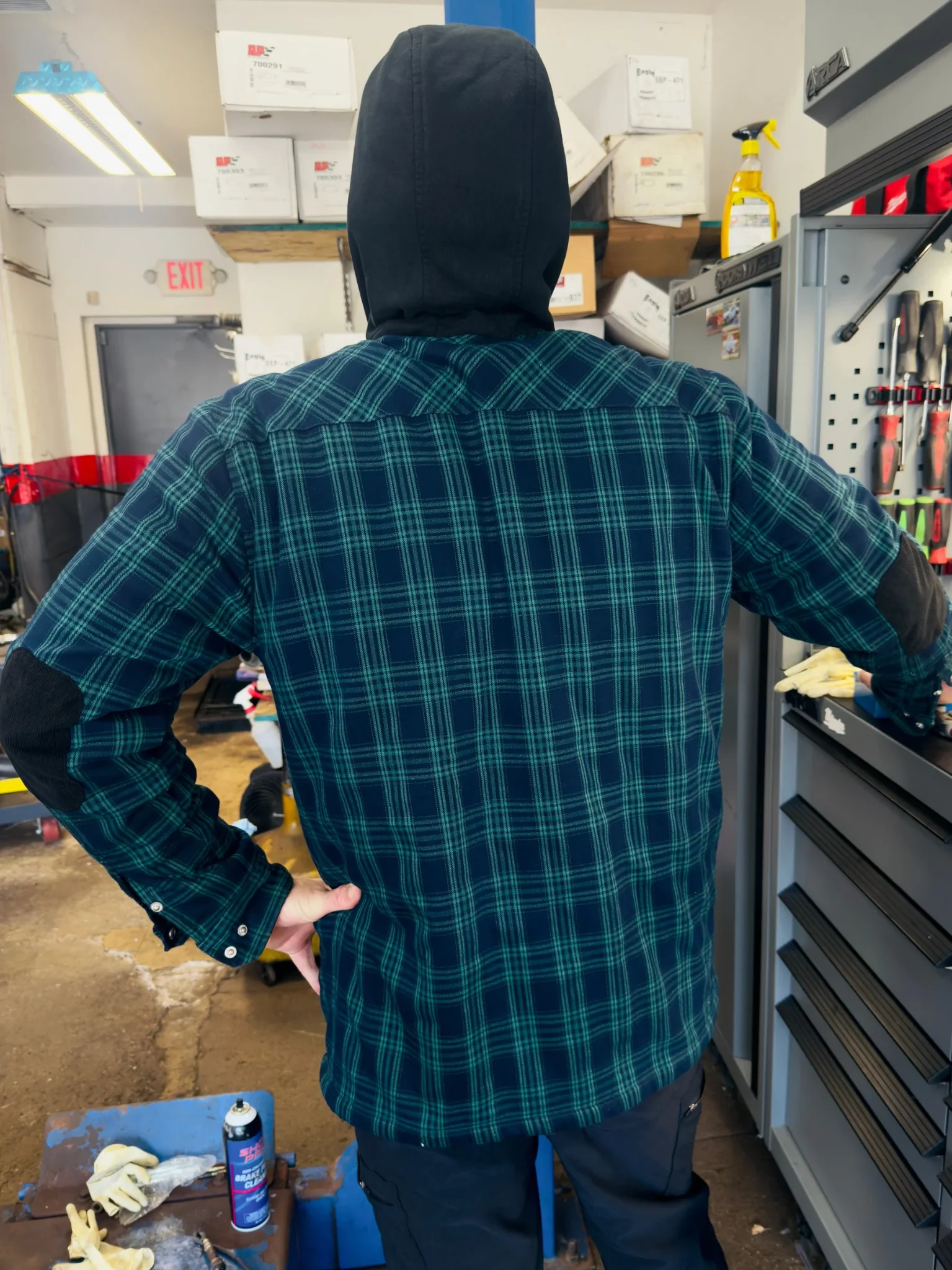 Cold Shop Sherpa Flannel Jacket - Image 5