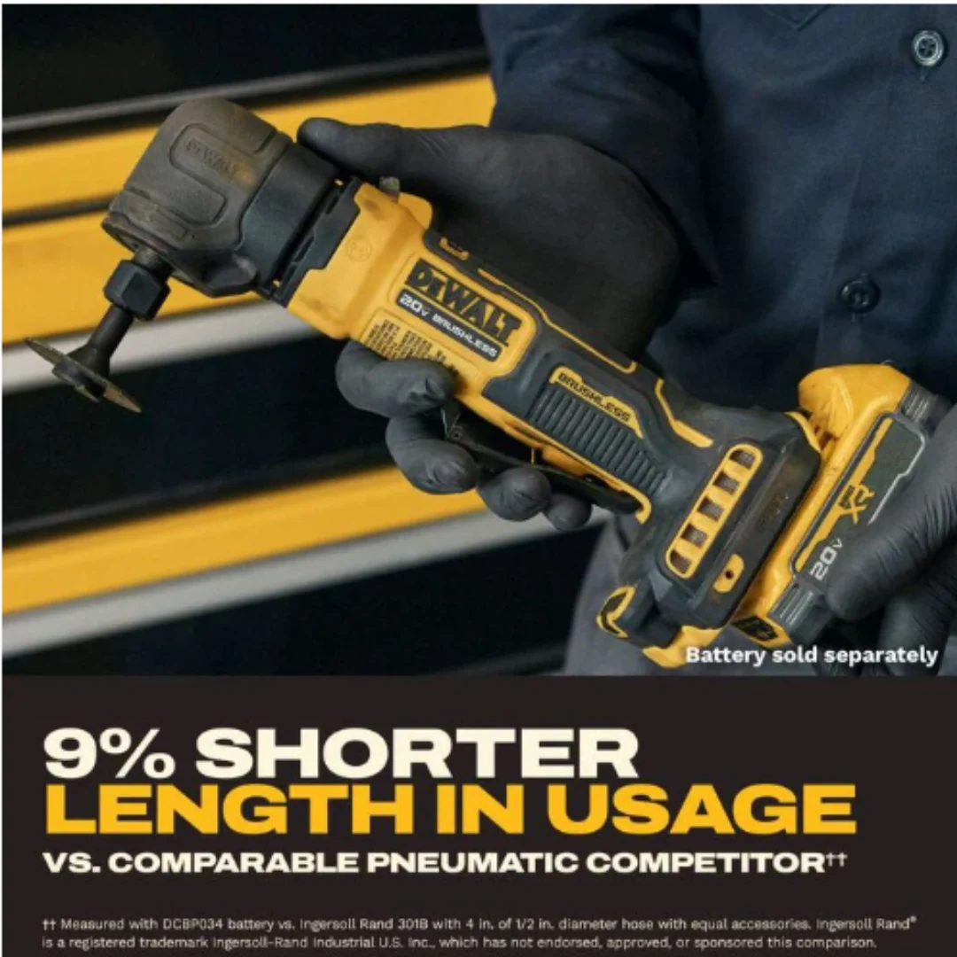 Dewalt 20V MAX ATOMIC Right Angle Die Grinder with Battery & Charger - Image 3