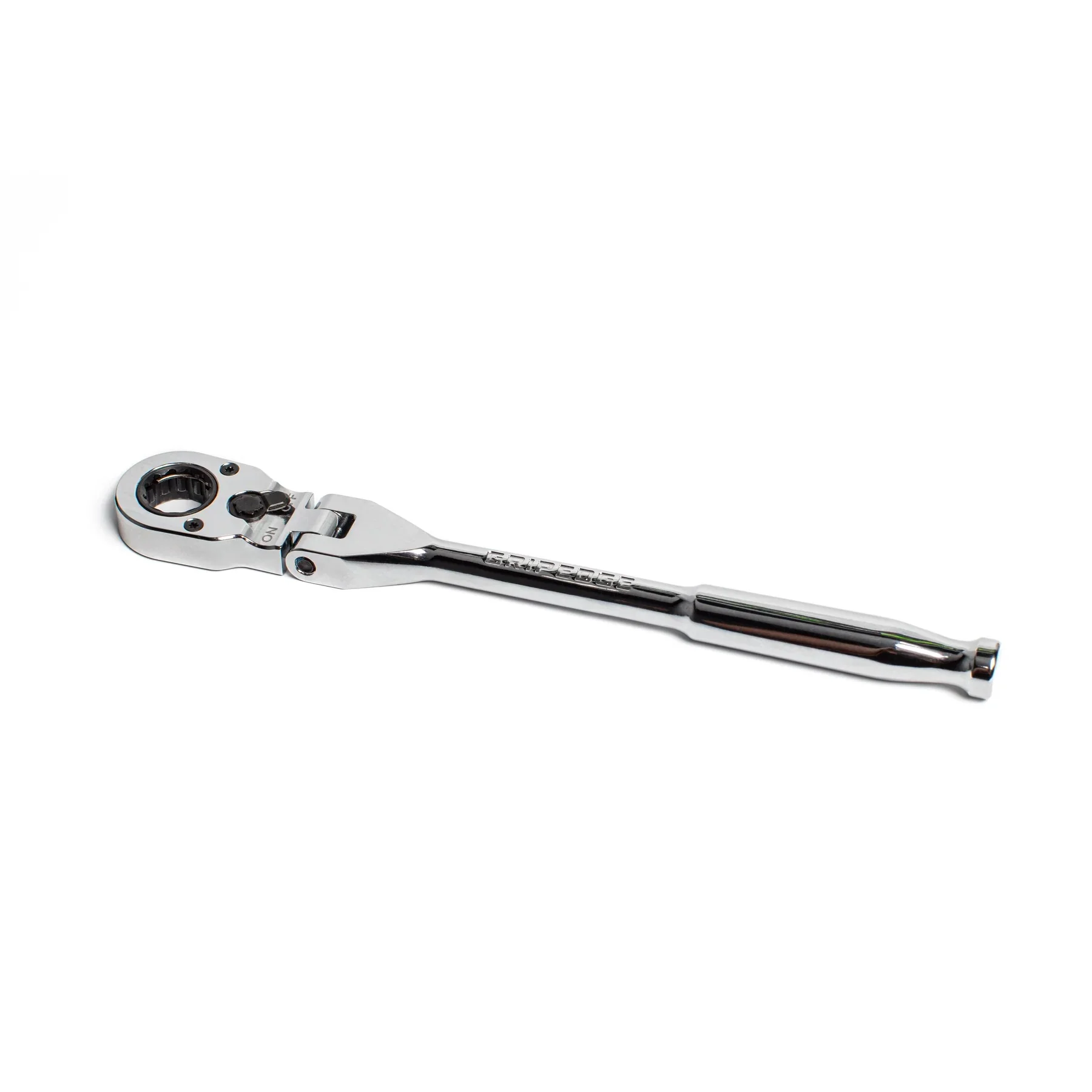 GripEdge 1/4" Drive Standard Flex Head 7/16 Hex Low Profile Dual Action Driver Ratchet - New Product - Image 3