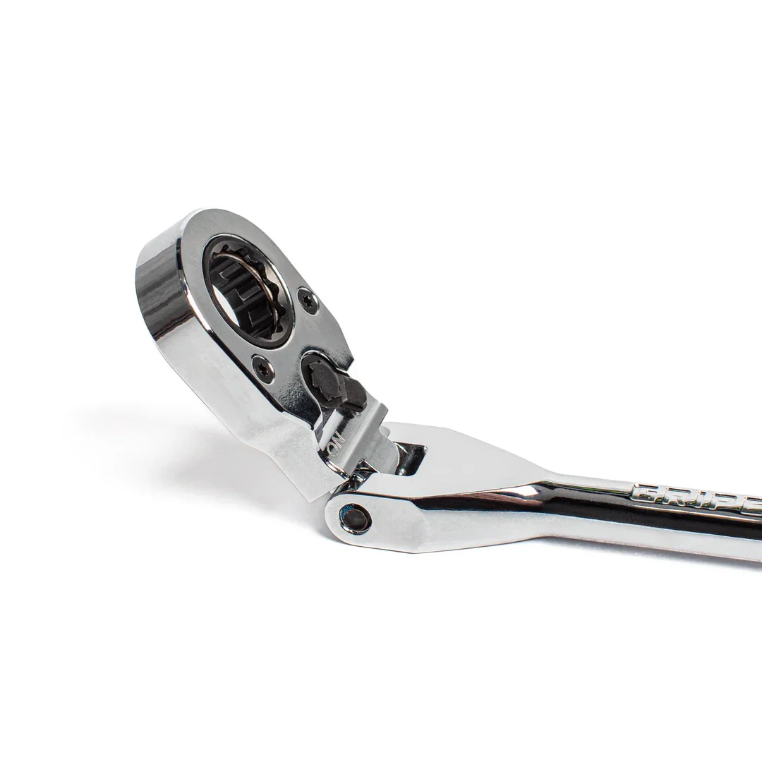GripEdge 1/4" Drive Standard Flex Head 7/16 Hex Low Profile Dual Action Driver Ratchet - New Product - Image 5