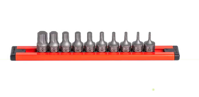 GRIPEDGE 10-PC RPT 1/4'' Drive Low-Profile SAE Hex Dual Action Driver Bit Set Part #DDHAS10S - Image 5