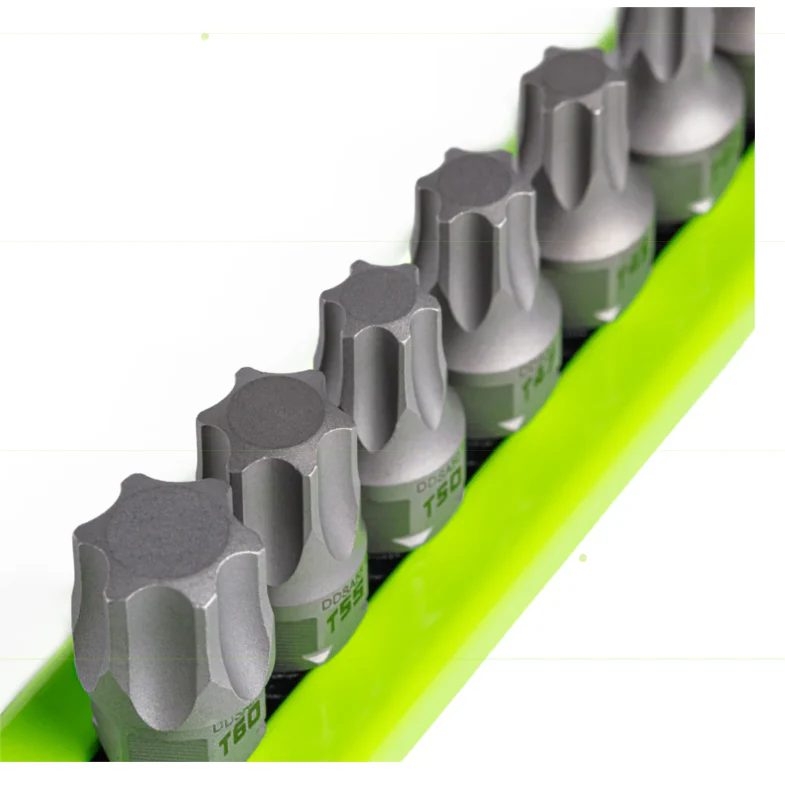 GRIPEDGE 13-PC RPT 1/4'' Drive Low-Profile Star Dual Action Driver Bit Set Part #DDSA13S - Image 3
