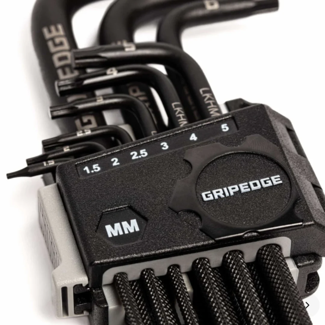GripEdge 9-PC RPT Long Metric Hex Key Set - Image 3