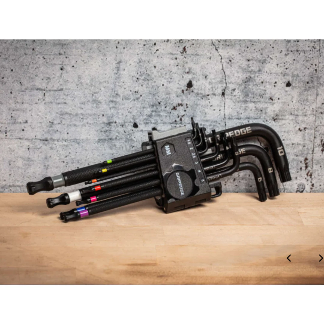 GripEdge 9-PC RPT Long Metric Hex Key Set - Image 6