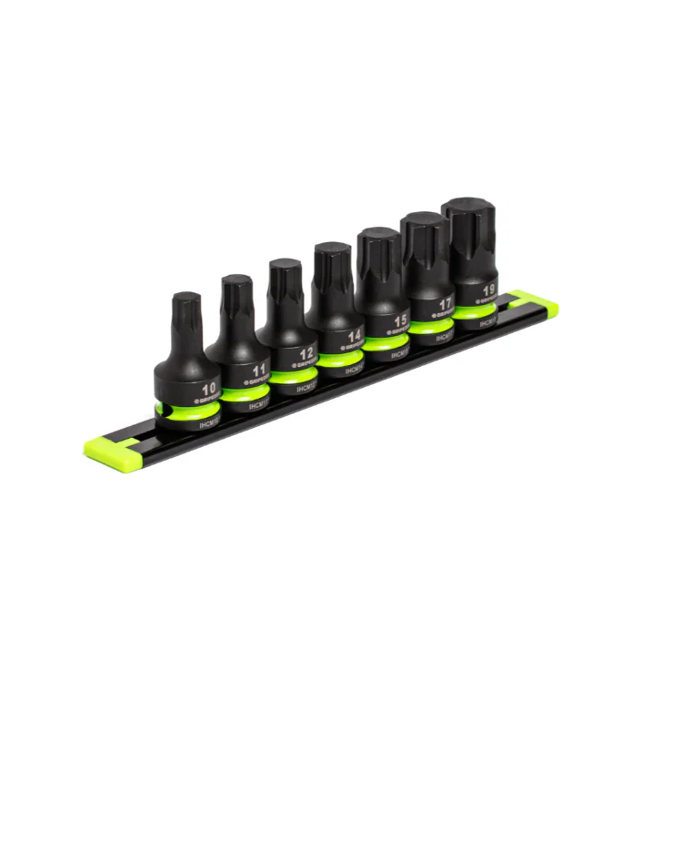 GRIPEDGE RPT Impact Hex Driver Set - 7-Pc 1/2’’ Drive Short Metric Part #IHCM7S - Image 3