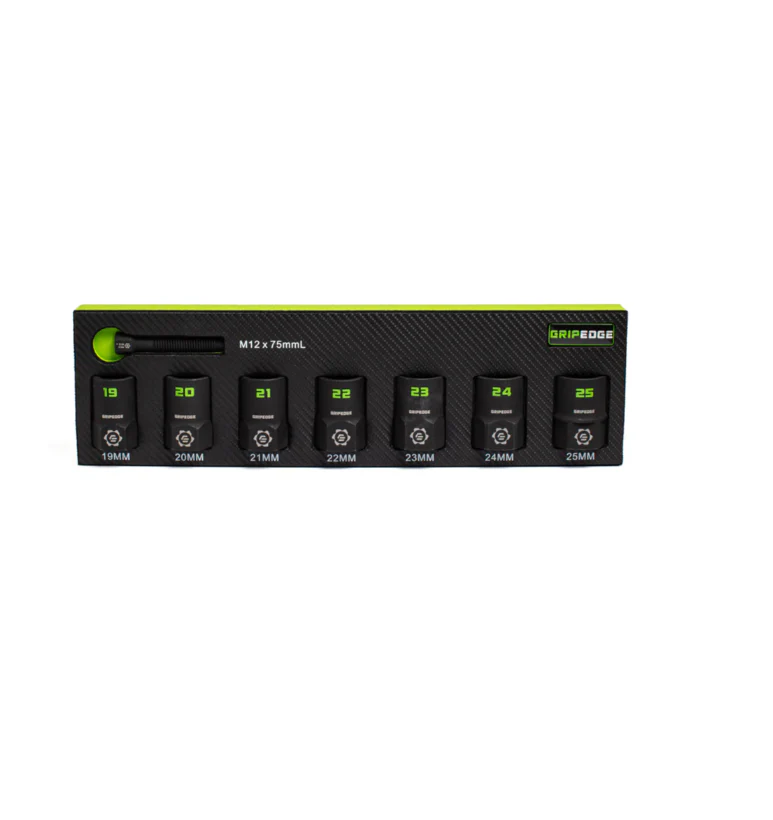 Gripedge RPT Socket Extractor Set - 7-Pc 1/2" Drive Metric XCM7S - Image 5