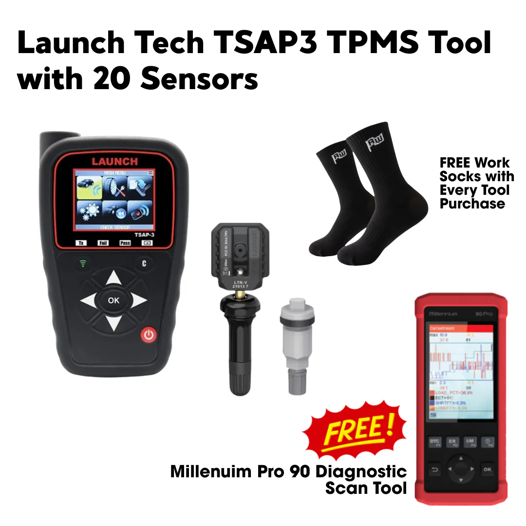 Launch Tech TSAP3 TPMS Tool with 20 Sensors