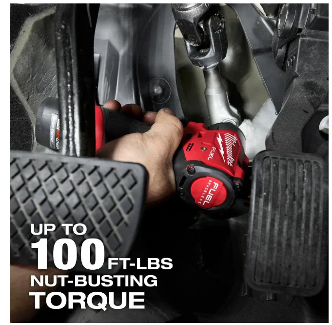 Milwaukee M12 FUEL 1/4 Inch Subcompact Impact Wrench with Friction Ring (Bare Tool) - Image 5