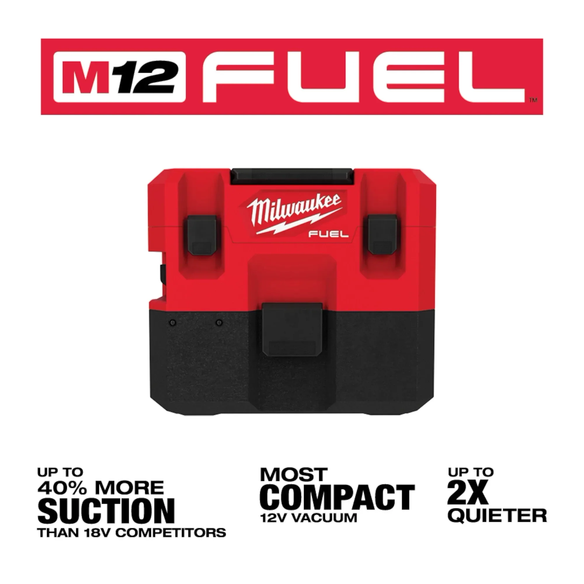 Milwaukee M12 FUEL 1.6 Gal Wet/Dry Vacuum - Image 6