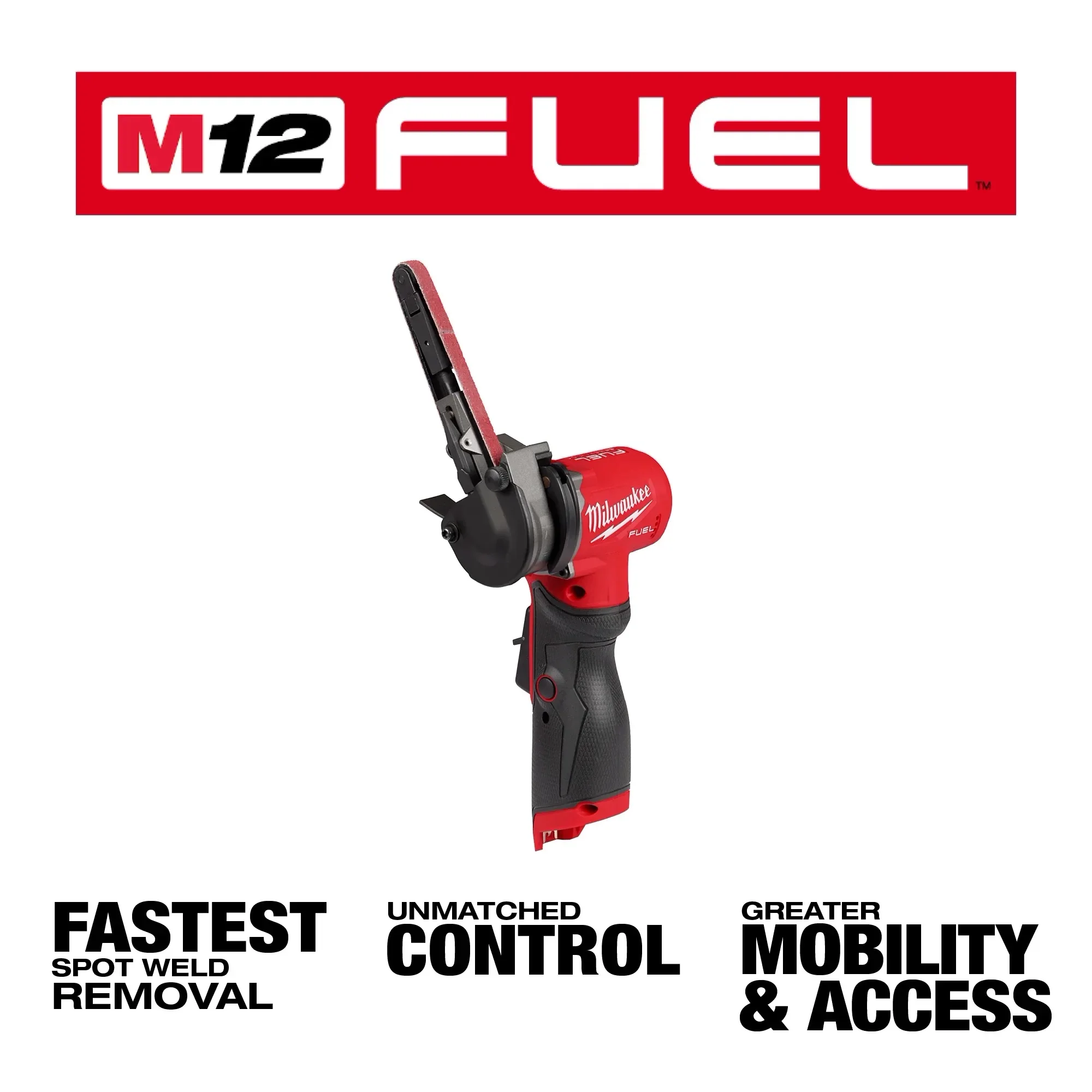 M12 FUEL™ 3/8" X 13" Bandfile 2483-20 with Free CP2.5 Battery Pack - Image 4