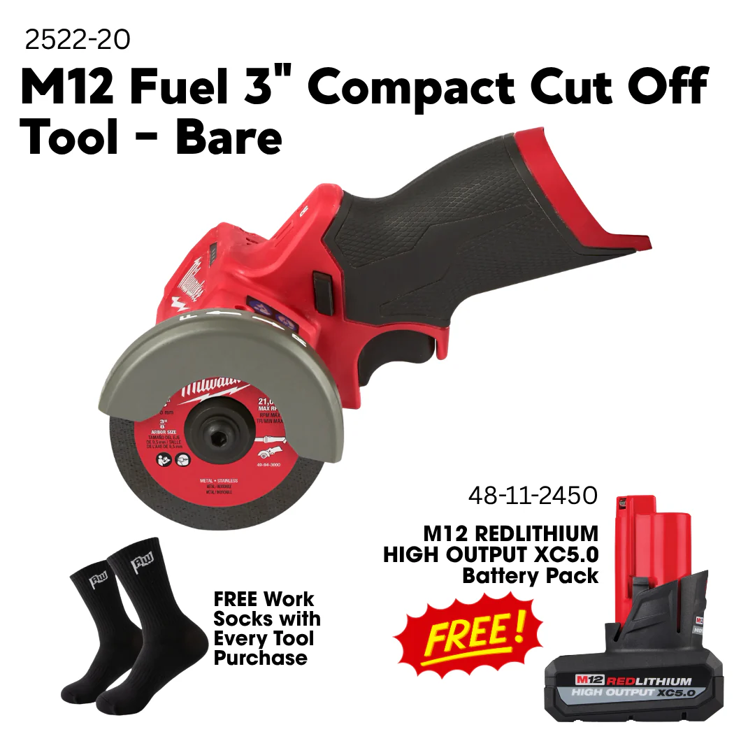 Milwaukee M12 Fuel 3" Compact Cut Off Tool - Bare