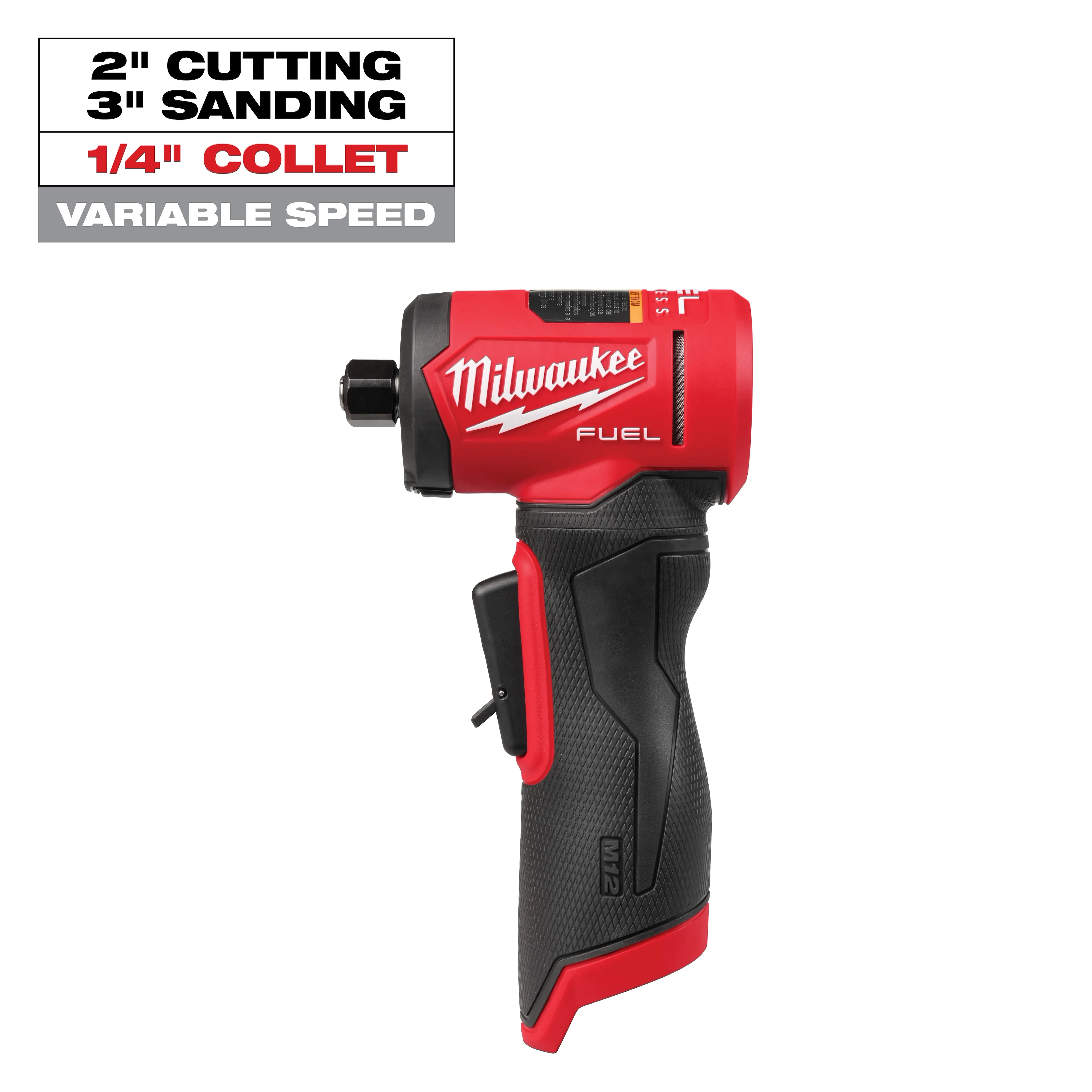 Milwaukee M12 Fuel Right Angle Die Grinder - Image 4