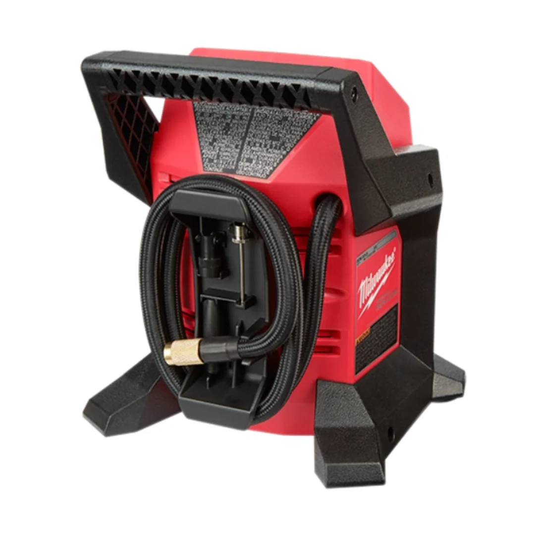 Milwaukee M12 Gen 2 1/2" Stubby Impact Kit with Free Tire Inflator - Image 4