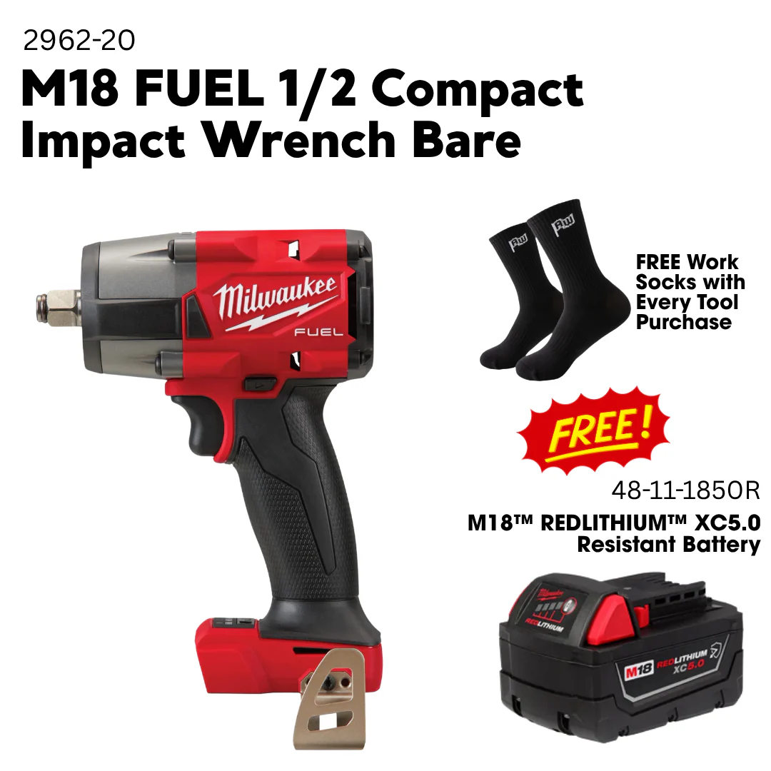 Milwaukee M18 FUEL 1/2 Compact Impact Wrench