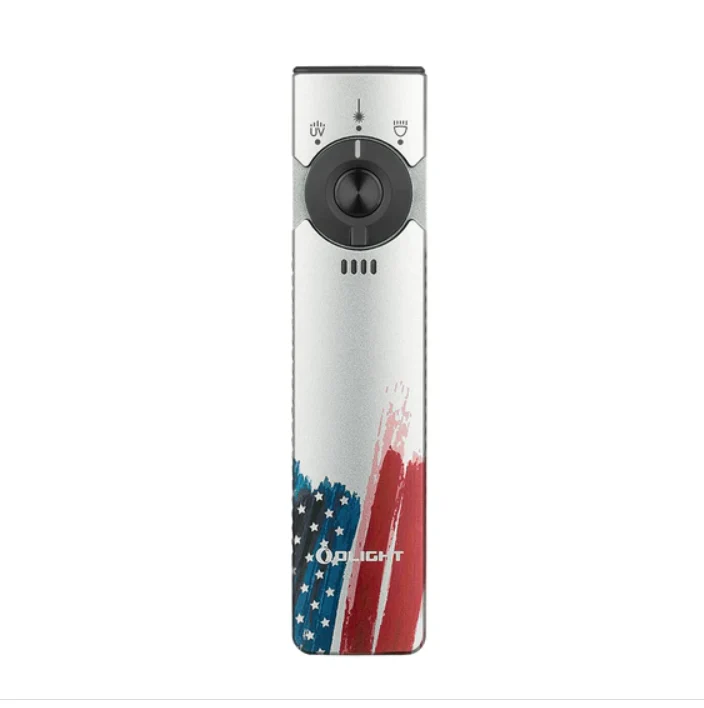 Olight Arkfeld Pro Flat EDC Flashlight with LED Light UV and Laser - Image 8