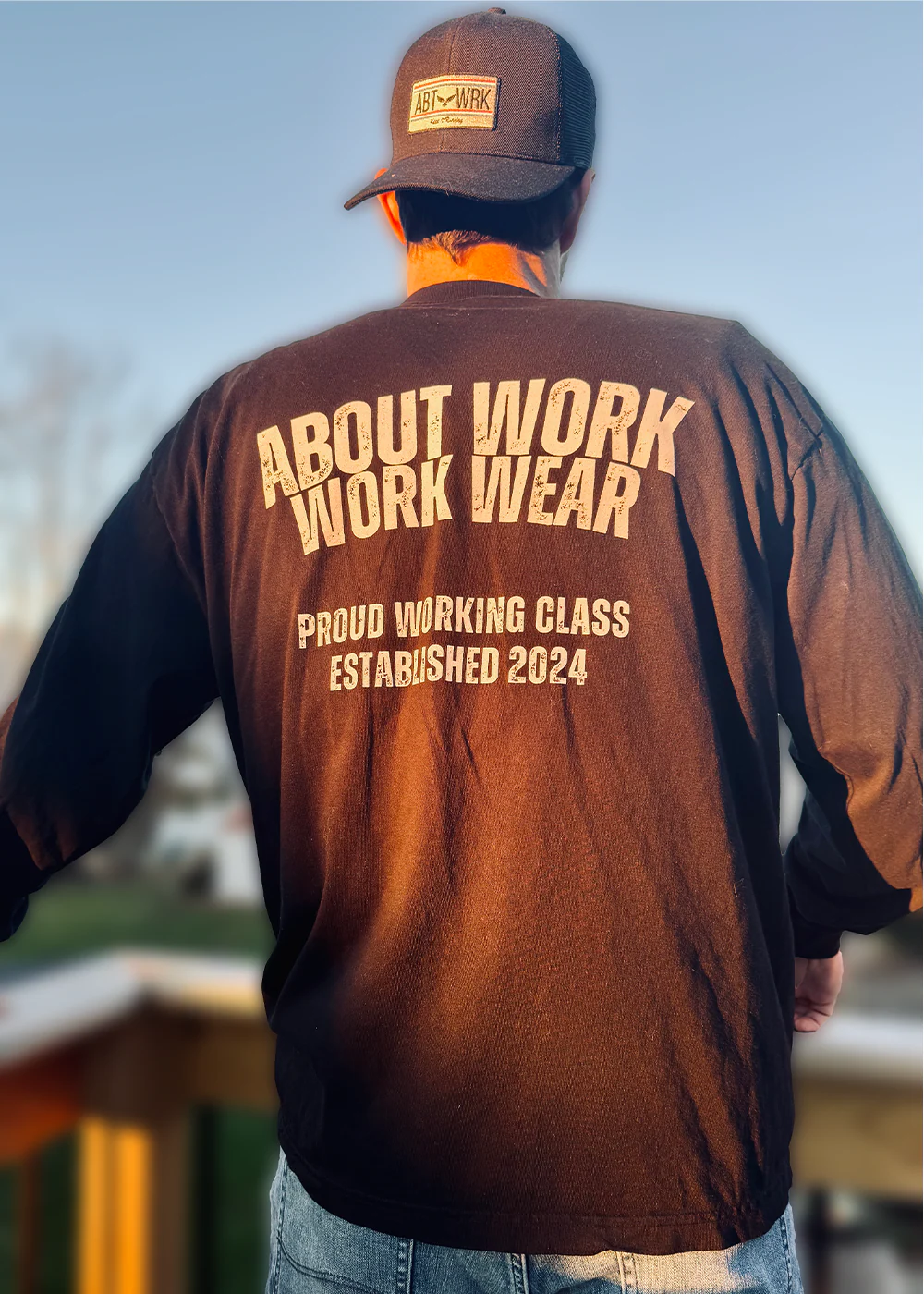 Proud Working Class Long Sleeve T shirt - Image 3
