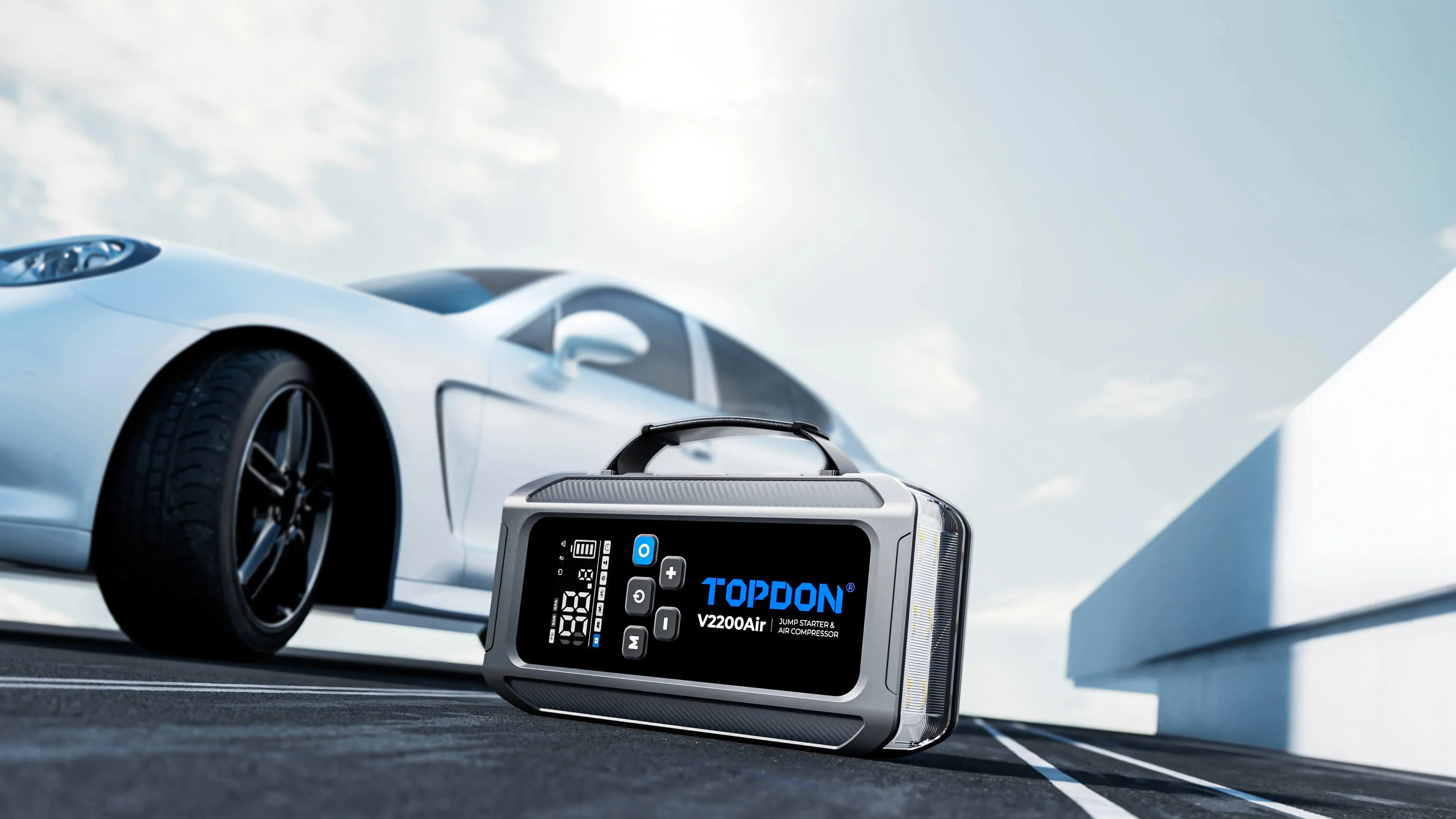 TOPDON V4000 HD One Jump Starter for All Your Heavy-Duty Needs - Image 8