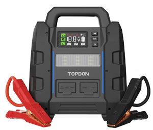 TOPDON V4500 Plus - 4500A Peak Jump Starter & Battery Tester