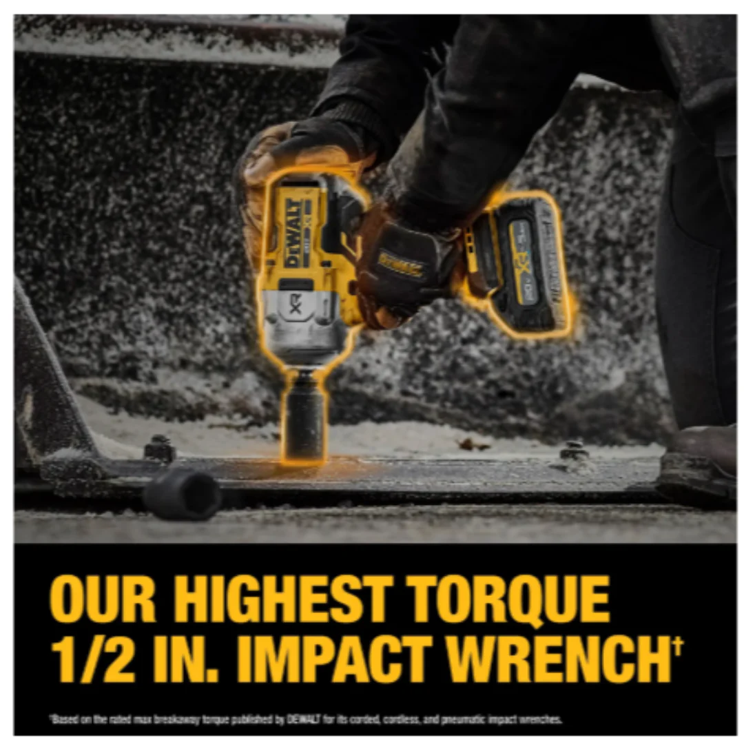 Dewalt 1/2" Impact Wrench & Ratchet Bundle - Image 3